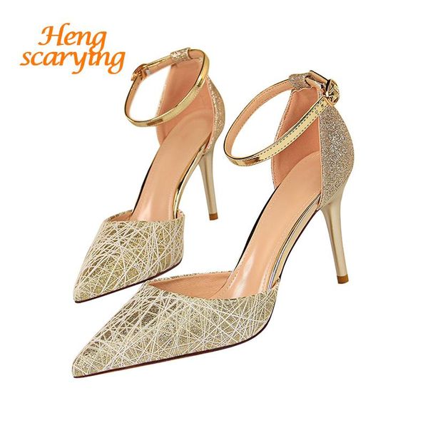 dress shoes 2021 summer fashion women 8.5cm high heels sandals wedding prom strap glitter sequins scarpins stiletto fetish pumps, Black
dress shoes 2021 summer fashion women 8.5cm high heels sandals wedding prom strap glitter sequins scarpins stiletto fetish pumps, Black