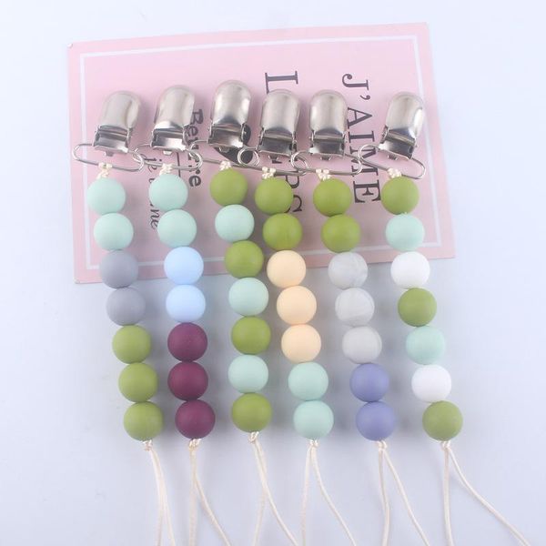 pacifiers# baby silicone molar teether toy pacifier anti-lost chain clips beads holder clip
pacifiers# baby silicone molar teether toy pacifier anti-lost chain clips beads holder clip