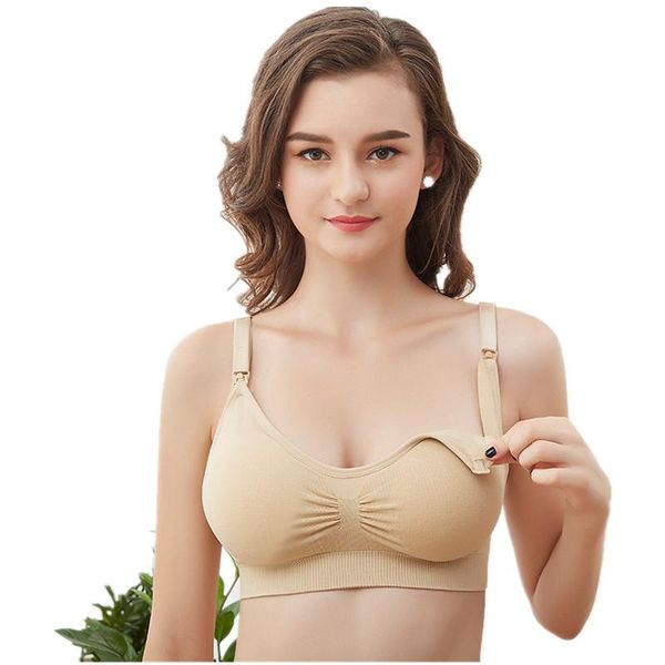 maternity intimates breastfeeding super elastic soft bra pregnant soutien gorge allaitement wire-nursing bras underwear, White
maternity intimates breastfeeding super elastic soft bra pregnant soutien gorge allaitement wire-nursing bras underwear, White