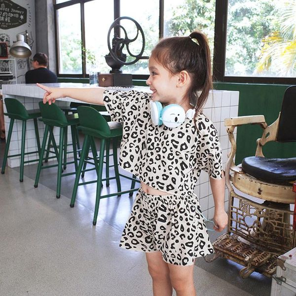 clothing sets kids summer baby girl clothes set toddler girls short sleeve leopard printed +shorts outfits children costume, White
clothing sets kids summer baby girl clothes set toddler girls short sleeve leopard printed +shorts outfits children costume, White