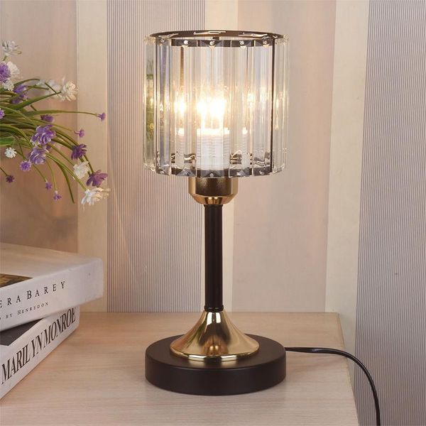 table lamps modern crystal bedroom bedside lamp creative simple and warm led children's button touch decorative small
table lamps modern crystal bedroom bedside lamp creative simple and warm led children's button touch decorative small