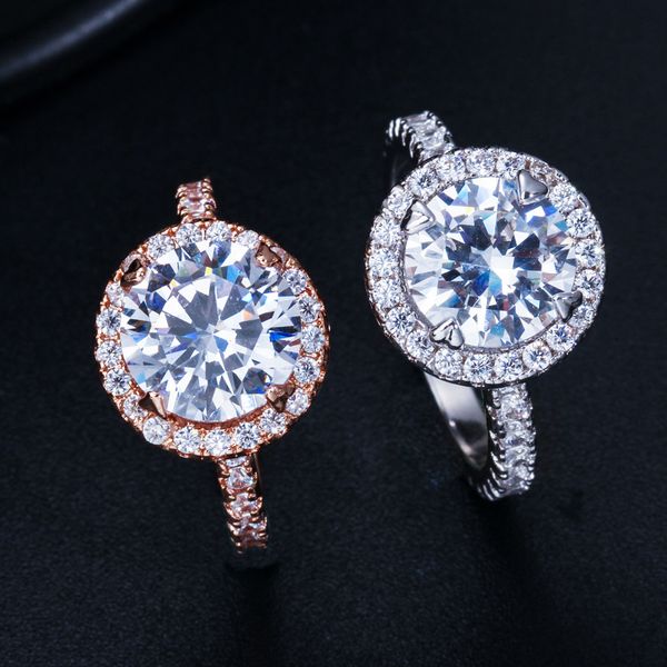 luxury jewelry wedding rings designer ring round silver rose gold plated white aaa cubic zirconia size 6-9 south american engagement copper, Slivery;golden
luxury jewelry wedding rings designer ring round silver rose gold plated white aaa cubic zirconia size 6-9 south american engagement copper, Slivery;golden