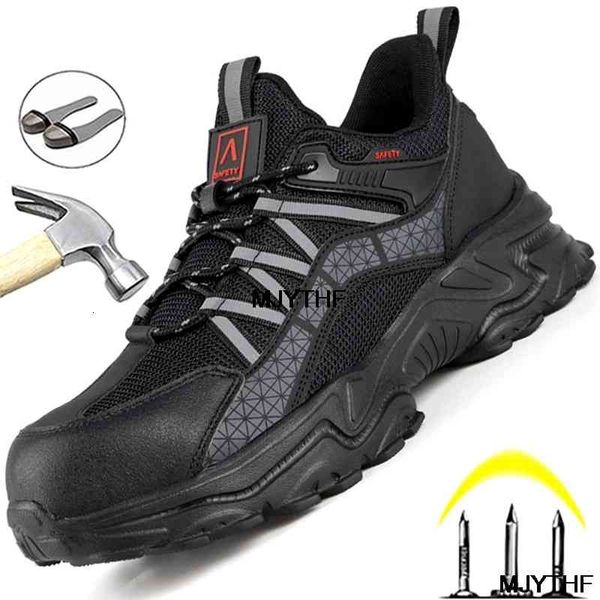 dress shoes work sneakers breathable men safety steel toe boots indestructible puncture-proof l5sy, Black
dress shoes work sneakers breathable men safety steel toe boots indestructible puncture-proof l5sy, Black