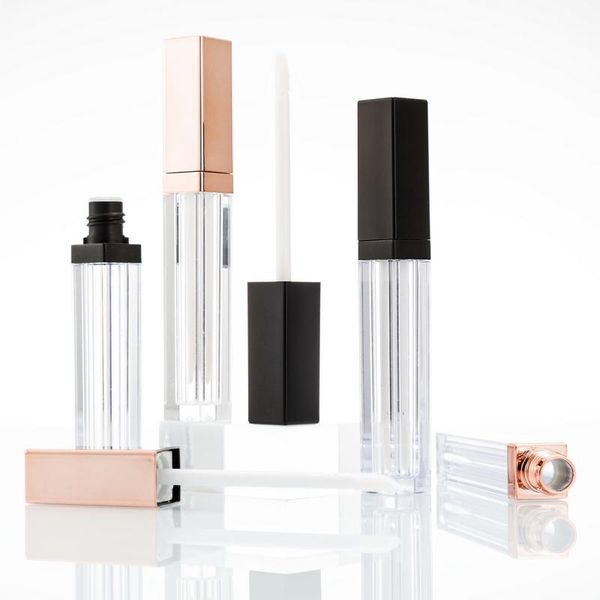 10/30/50pcs 5ml rose gold/black lip gloss tubes diy empty cosmetic container refillable bottles liquid lipstick storage bottle & jars
10/30/50pcs 5ml rose gold/black lip gloss tubes diy empty cosmetic container refillable bottles liquid lipstick storage bottle & jars