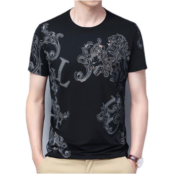 men's t-shirts 2021 summer casual short sleeve sport for mens fashion print o-neck pullover plus size male streetwear, White;black
men's t-shirts 2021 summer casual short sleeve sport for mens fashion print o-neck pullover plus size male streetwear, White;black