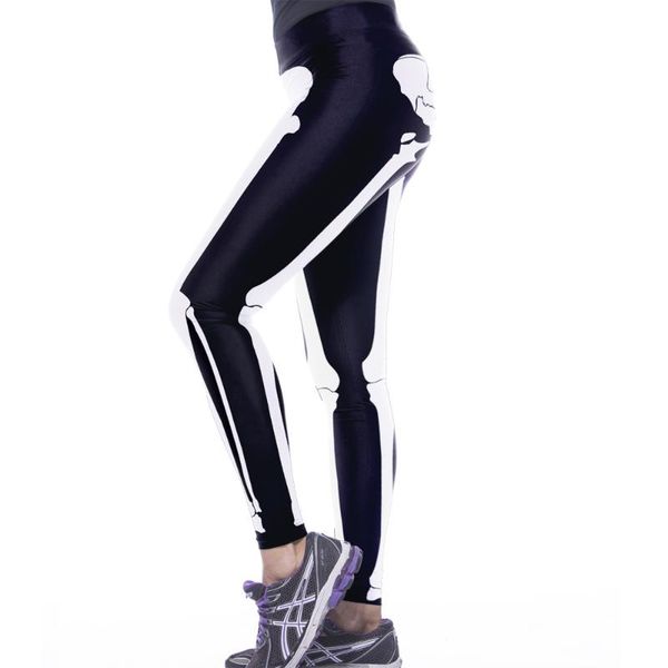 fashion skeleton 3d printed leggings women running workout tight pants casual elastic streetwear fitness trousers women's, Black
fashion skeleton 3d printed leggings women running workout tight pants casual elastic streetwear fitness trousers women's, Black