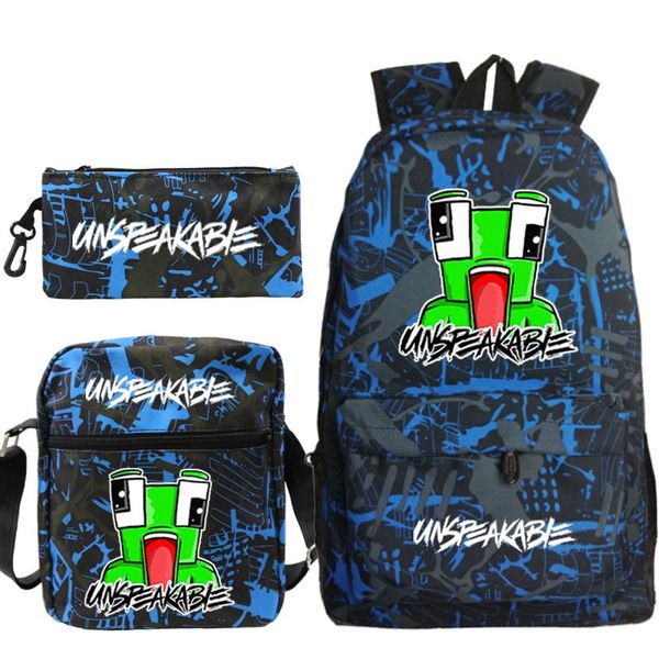 3pcs/set backpack bags for kids women man unspeakable backpacks canvas bag school shoulder pencil case mochila
3pcs/set backpack bags for kids women man unspeakable backpacks canvas bag school shoulder pencil case mochila