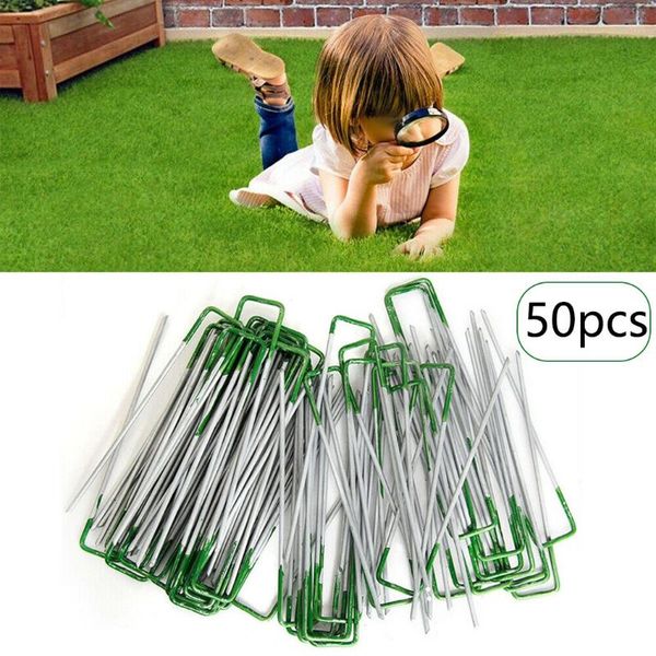 decorative flowers & wreaths 20pcs synthetic grass turf pins u fastening lawn tent pegs mat for fixing greenhouses insect nets 3mm*30mm*150m
decorative flowers & wreaths 20pcs synthetic grass turf pins u fastening lawn tent pegs mat for fixing greenhouses insect nets 3mm*30mm*150m
