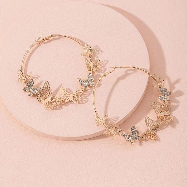 hoop & huggie 2021 ins gold butterfly insects geometric minimalism earrings trendy fashion korean women party jewelry bijoux, Golden;silver
hoop & huggie 2021 ins gold butterfly insects geometric minimalism earrings trendy fashion korean women party jewelry bijoux, Golden;silver