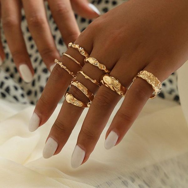 wedding rings ladies fashion 9ring/pcs gold luxury exquisite bump design texture / engagement anniversary ring c5m389, Slivery;golden
wedding rings ladies fashion 9ring/pcs gold luxury exquisite bump design texture / engagement anniversary ring c5m389, Slivery;golden