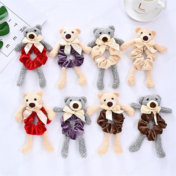 little bear scrunchies girls sweet hairring elastic hairbands large intestine hairrope for women ponytail holder hair accessories rubber ban, Slivery;white
little bear scrunchies girls sweet hairring elastic hairbands large intestine hairrope for women ponytail holder hair accessories rubber ban, Slivery;white