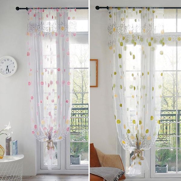 curtain & drapes fashion floral tulle sheer window curtains for living room bedroom modern voile organza home decoration
curtain & drapes fashion floral tulle sheer window curtains for living room bedroom modern voile organza home decoration
