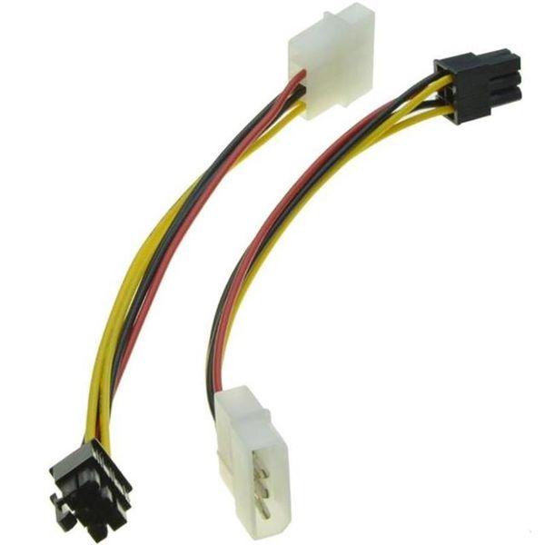 computer cables & connectors adapter cable 4 pin molex to 6 pci-express pcie video card power converter
computer cables & connectors adapter cable 4 pin molex to 6 pci-express pcie video card power converter