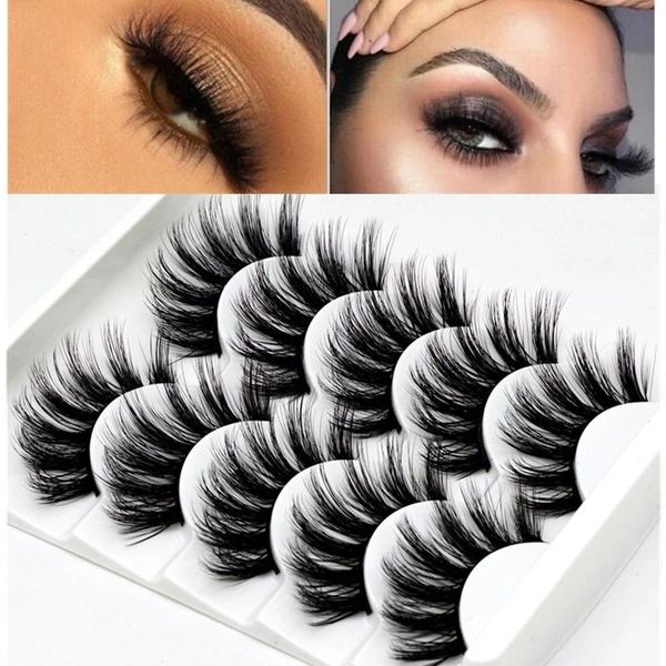 false eyelashes 5 pairs faux mink fluffy wispy long dramatic lashes thick volume fake natural soft extension eyelash
false eyelashes 5 pairs faux mink fluffy wispy long dramatic lashes thick volume fake natural soft extension eyelash