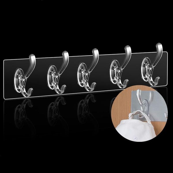 hooks & rails 3/5/row transparent wall for hanging on the hat clothes coat hanger towel holder door hook bathroom storage rack
hooks & rails 3/5/row transparent wall for hanging on the hat clothes coat hanger towel holder door hook bathroom storage rack