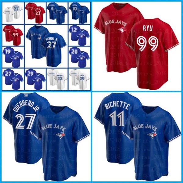 4 george springer jersey 10 marcus semien blue jays 27 vladimir guerrero jr. toronto 99 hyun-jin ryu 8 cavan biggio 6 travis shaw baseball, Blue;black
4 george springer jersey 10 marcus semien blue jays 27 vladimir guerrero jr. toronto 99 hyun-jin ryu 8 cavan biggio 6 travis shaw baseball, Blue;black