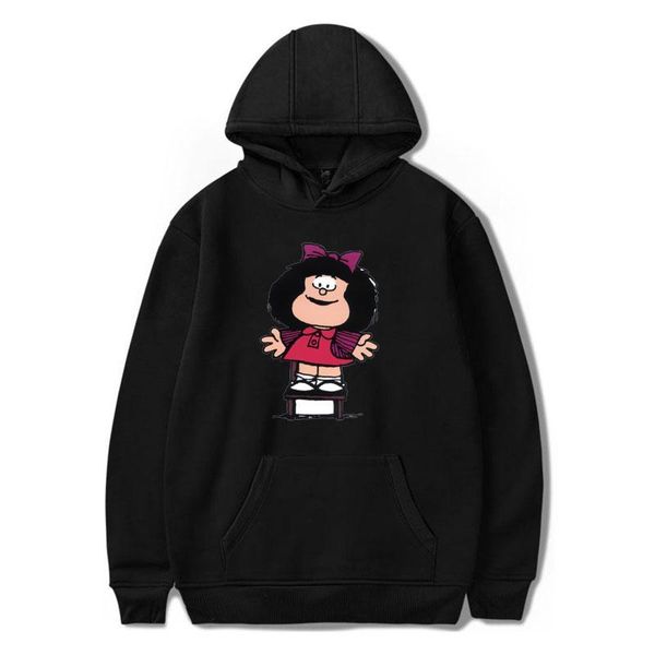 men's hoodies & sweatshirts japanese mafalda cartoon kawayii printed streetwear sweatshirt cool oversized harajuku pullover casua, Black
men's hoodies & sweatshirts japanese mafalda cartoon kawayii printed streetwear sweatshirt cool oversized harajuku pullover casua, Black