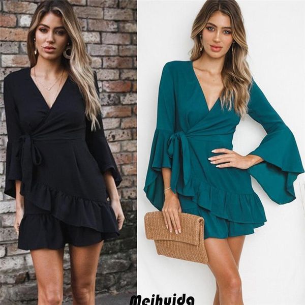 half shell women's shirt lose blouse chiffon casual v -cut summer dress1, Black;gray
half shell women's shirt lose blouse chiffon casual v -cut summer dress1, Black;gray