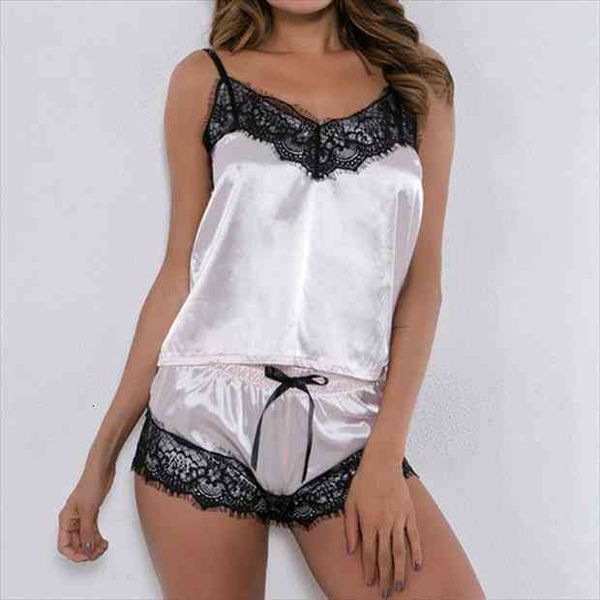 pajama sets sleeveless cami women tracksuits lace strap solid color sleepwear v neck and shorts suit 2 pcs, Gray
pajama sets sleeveless cami women tracksuits lace strap solid color sleepwear v neck and shorts suit 2 pcs, Gray