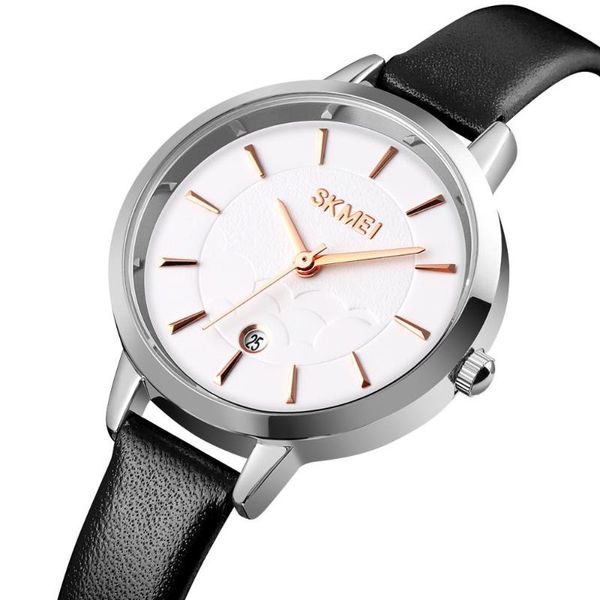 wristwatches skmei women watch leather quartz wristwatch date 30m waterproof simple small dial casual ladies clocks luxury brand trend, Slivery;brown
wristwatches skmei women watch leather quartz wristwatch date 30m waterproof simple small dial casual ladies clocks luxury brand trend, Slivery;brown