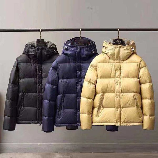 fedex ship men nylon puffer down jacket long detachable sleeve designer male hooded side zip pocket silicone patch warm coat, Black
fedex ship men nylon puffer down jacket long detachable sleeve designer male hooded side zip pocket silicone patch warm coat, Black