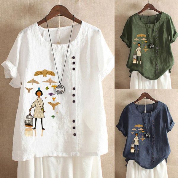 women's t-shirt women blouse casual short sleeve shirt summer elegant ladies streetwear fashion clothing oversized cartoon blusas, White
women's t-shirt women blouse casual short sleeve shirt summer elegant ladies streetwear fashion clothing oversized cartoon blusas, White