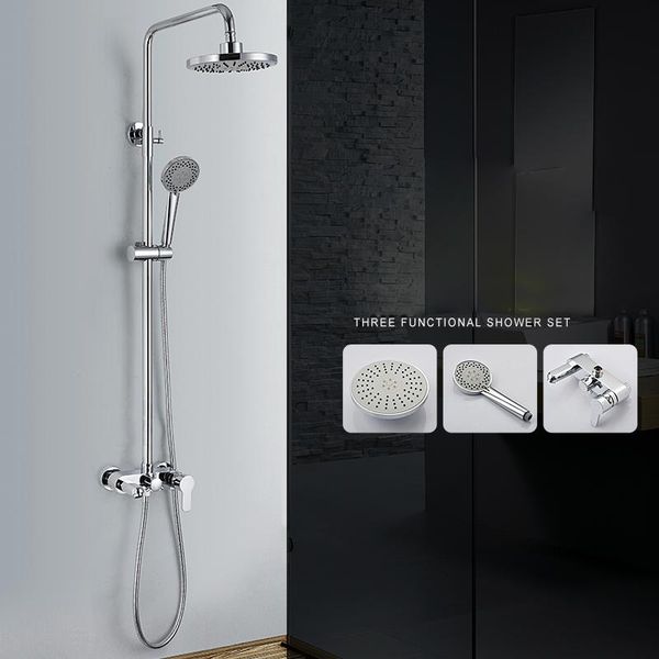 bathroom shower set brass chrome wall mounted faucet 8" head water saving nozzle aerator high pressure sets
bathroom shower set brass chrome wall mounted faucet 8" head water saving nozzle aerator high pressure sets