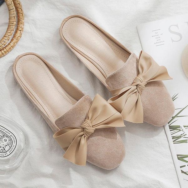 baotou half slippers 2021 summer bow sandals and for women's outer wear all-match student flat bottom zapatos para mujer, Black
baotou half slippers 2021 summer bow sandals and for women's outer wear all-match student flat bottom zapatos para mujer, Black