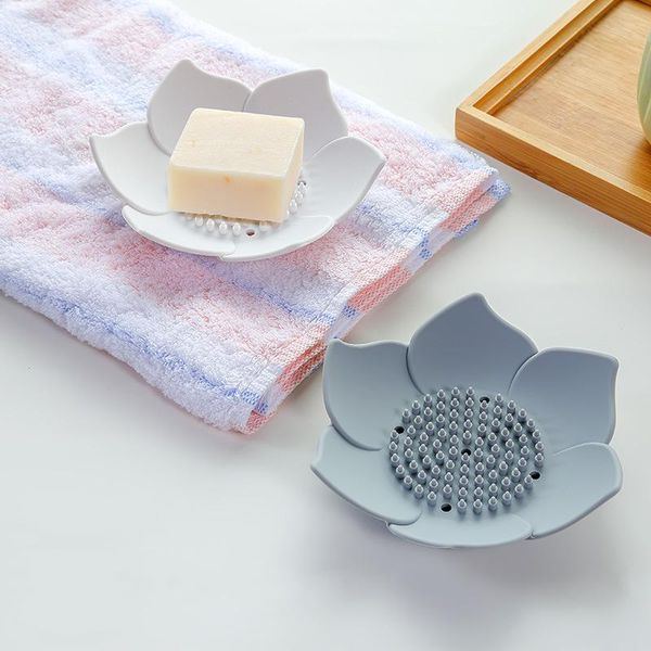 soap dishes silicone box draining dish plate lotus shape holder portable bathroom accessories
soap dishes silicone box draining dish plate lotus shape holder portable bathroom accessories