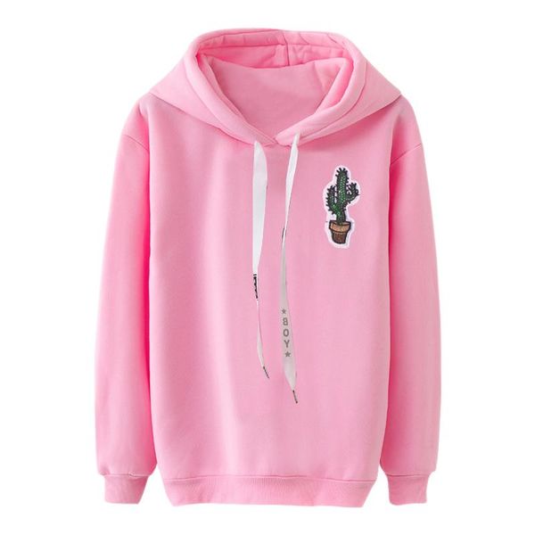 women's hoodies & sweatshirts 2021 drop plus size autumn winter fleece harajuku pullover cactus embroidery loose casual coat, Black
women's hoodies & sweatshirts 2021 drop plus size autumn winter fleece harajuku pullover cactus embroidery loose casual coat, Black
