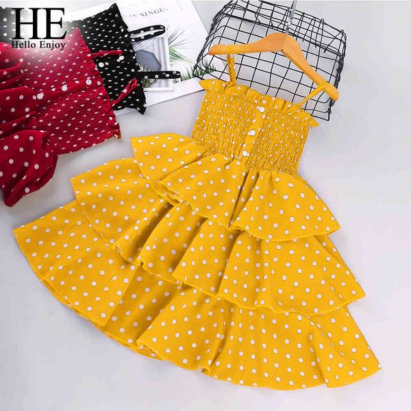girl's dresses girls summer teenagers dot sling princess cake elegant children kids clothes girl dress 4 8 10 years sala, Red;yellow
girl's dresses girls summer teenagers dot sling princess cake elegant children kids clothes girl dress 4 8 10 years sala, Red;yellow