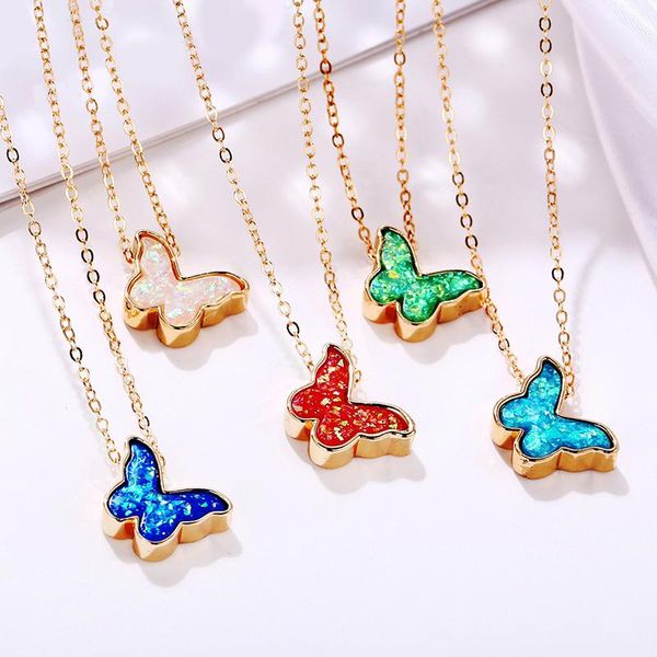 multicolor butterfly necklaces elegant choker pendant creative crystal gold chain neck chains women jewelry chokers, Golden;silver
multicolor butterfly necklaces elegant choker pendant creative crystal gold chain neck chains women jewelry chokers, Golden;silver