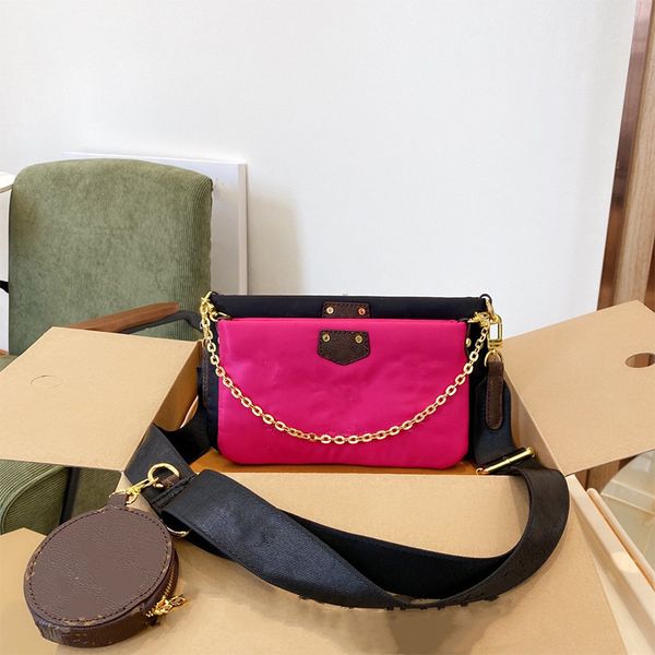 high-end brand designer handbags chain shoulder bag multi-pocket accessories wallet women's luxury fashion three piece suit
high-end brand designer handbags chain shoulder bag multi-pocket accessories wallet women's luxury fashion three piece suit