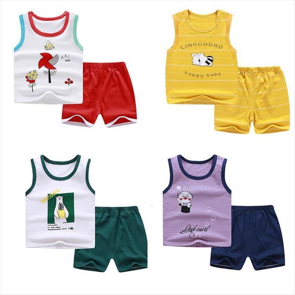 0 6 y summer kids baby boys vests t shirts children vest outfit girls cartoon clothes cotton tees playsuits, Blue
0 6 y summer kids baby boys vests t shirts children vest outfit girls cartoon clothes cotton tees playsuits, Blue