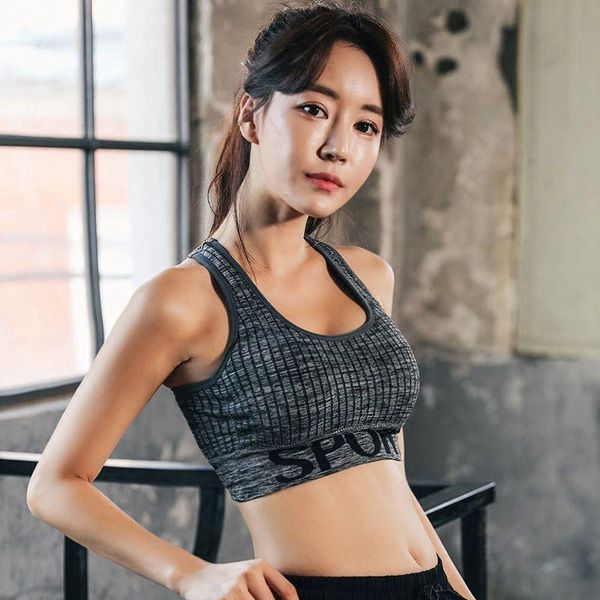 women's sports underwear vest type bra high-strength shockproof quick-drying running fitness yoga skipping rope anti-sagging outfit
women's sports underwear vest type bra high-strength shockproof quick-drying running fitness yoga skipping rope anti-sagging outfit