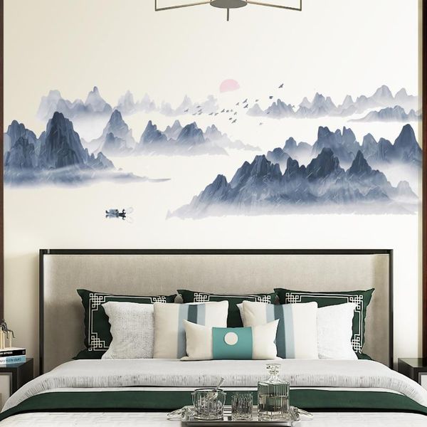 wall stickers chinese style sunset landscape sticker wallpaper living room bedroom background mural home decor
wall stickers chinese style sunset landscape sticker wallpaper living room bedroom background mural home decor