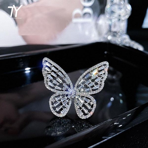 cluster rings smart and elegant butterfly design silvery opening for woman korean fashion jewelry gothic accessories girls' luxury ring, Golden;silver
cluster rings smart and elegant butterfly design silvery opening for woman korean fashion jewelry gothic accessories girls' luxury ring, Golden;silver