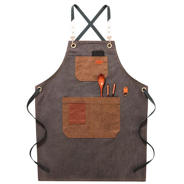 aprons apron barbe restaurant waiter barista waist milk tea baking shop manicure men's and women's overalls
aprons apron barbe restaurant waiter barista waist milk tea baking shop manicure men's and women's overalls