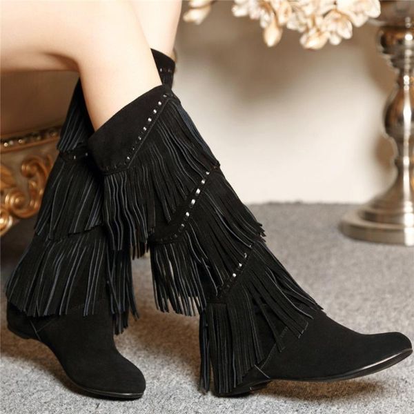 boots thigh high oxfords shoes women genuine leather heel knee motorcycle female winter warm round toe casual, Black
boots thigh high oxfords shoes women genuine leather heel knee motorcycle female winter warm round toe casual, Black