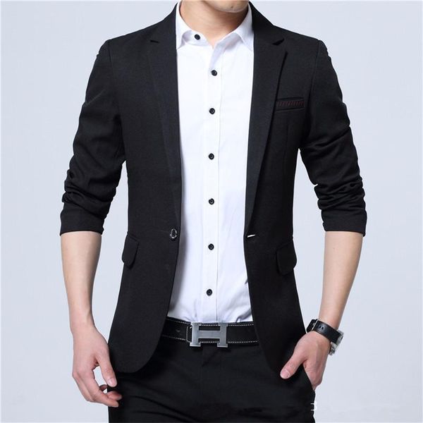men's suits & blazers 2021 spring autumn fashion blazer men casual cotton slim england suit blaser masculino male jacket size m-5xl, White;black
men's suits & blazers 2021 spring autumn fashion blazer men casual cotton slim england suit blaser masculino male jacket size m-5xl, White;black