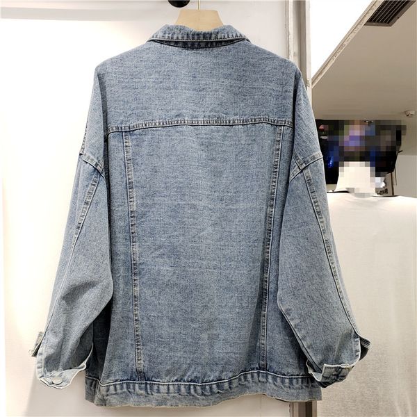 women's jackets mode all-matching love sewing lace denim coat for woman autumn sweet rpnl, Black;brown
women's jackets mode all-matching love sewing lace denim coat for woman autumn sweet rpnl, Black;brown