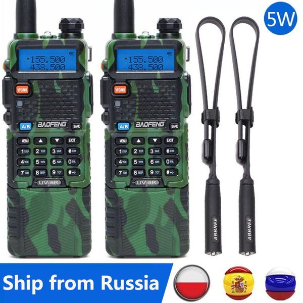 walkie talkie 2pcs/lot baofeng uv-5r 5w 3800mah dual band two way radio uv5r 128ch vhf uhf 136-174mhz & 400-520mhz
walkie talkie 2pcs/lot baofeng uv-5r 5w 3800mah dual band two way radio uv5r 128ch vhf uhf 136-174mhz & 400-520mhz
