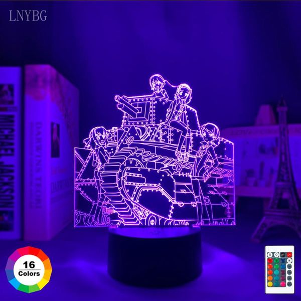 night lights acrylic 3d led nightlight anime girls und panzer manga light for kids child birthday gift bedroom decor bedside study table lam
night lights acrylic 3d led nightlight anime girls und panzer manga light for kids child birthday gift bedroom decor bedside study table lam