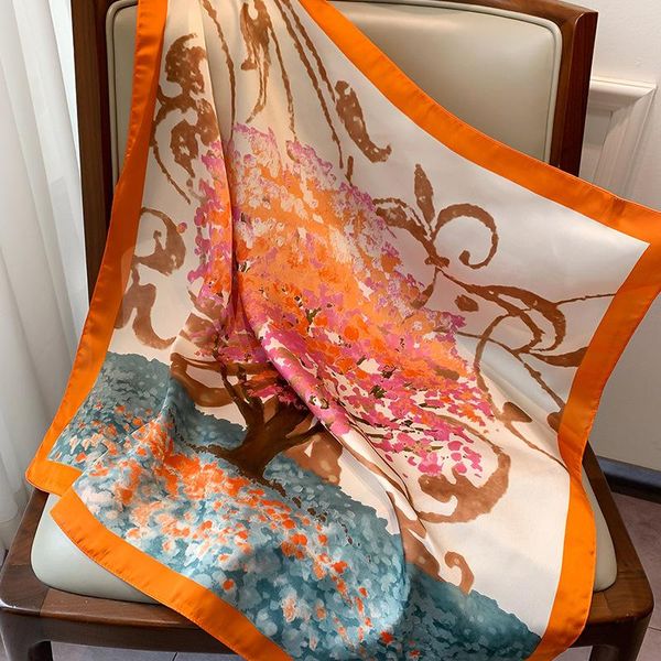 scarves spring silk scarf for women female korean version ladies shawl femme hijab fj549, Blue;gray
scarves spring silk scarf for women female korean version ladies shawl femme hijab fj549, Blue;gray