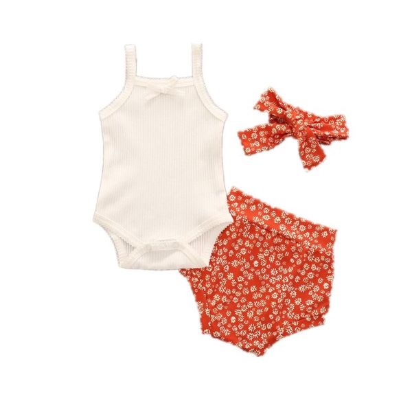 clothing sets baby & children's 0-24m girls outfits sleeveless bowknot strap romper + cute print shorts headband set, White
clothing sets baby & children's 0-24m girls outfits sleeveless bowknot strap romper + cute print shorts headband set, White
