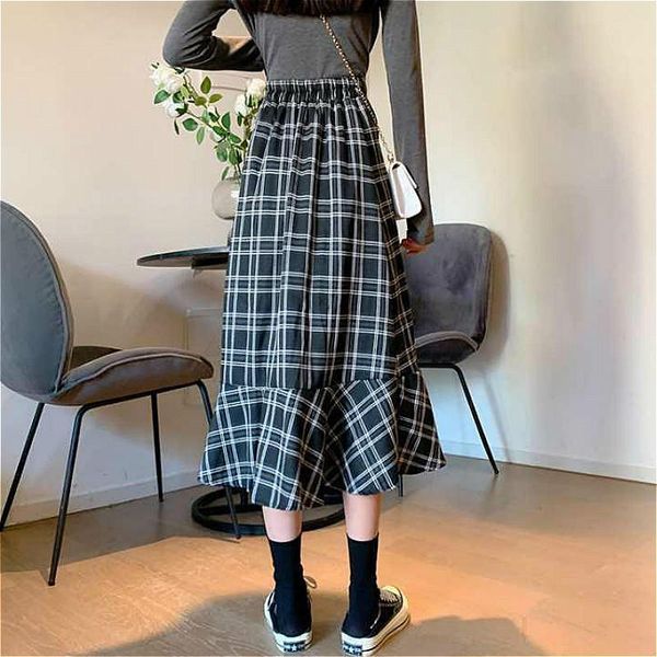 skirts women plaid all-match college stylish midi casual empire ulzzang harajuku aesthetic female temperament charm design ly, Black
skirts women plaid all-match college stylish midi casual empire ulzzang harajuku aesthetic female temperament charm design ly, Black