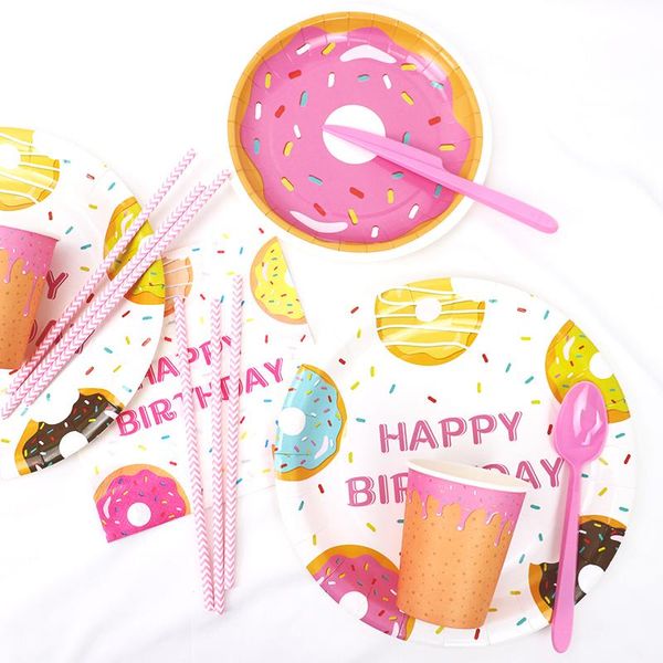 disposable dinnerware donut party tableware icecream paper plate cup napkin kids birthday garland wedding favors supplies
disposable dinnerware donut party tableware icecream paper plate cup napkin kids birthday garland wedding favors supplies