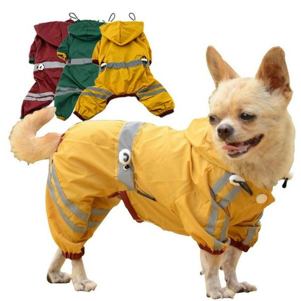 dog apparel pet clothes hooded raincoat waterproof outdoor jacket polyester quick-drying reflective adjustable
dog apparel pet clothes hooded raincoat waterproof outdoor jacket polyester quick-drying reflective adjustable