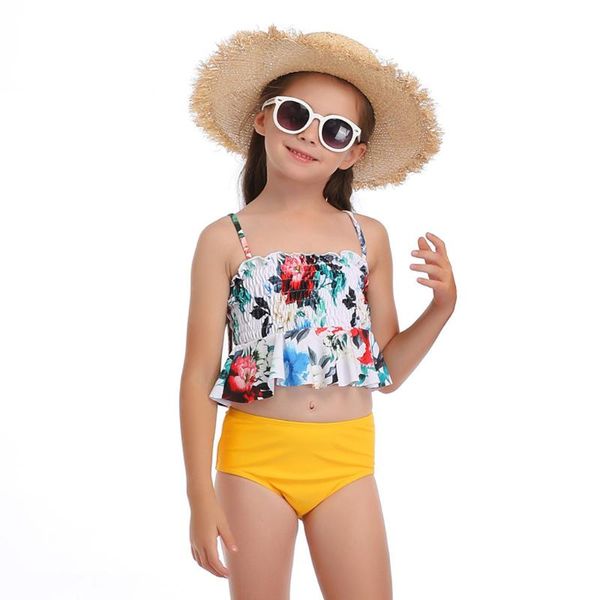 toddler girls swimwear tropical hawaii flower print 2 piece swimsuit tankini matching children swimming clothing ma8 one-pieces, Black
toddler girls swimwear tropical hawaii flower print 2 piece swimsuit tankini matching children swimming clothing ma8 one-pieces, Black