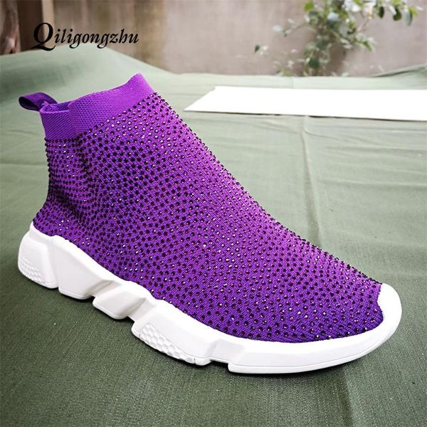 boots stretch sneakers women 2021 knitting sock crystal sport flat shoes rhinestones sneaker knit, Black
boots stretch sneakers women 2021 knitting sock crystal sport flat shoes rhinestones sneaker knit, Black